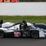 LeMans Spa 2010-36  De Signature Plus Lola Aston Martin staat klaar voor de start van de race. Achter het stuur zit Pierre Ragues (F) : 008, 1000 km, Belgie, LeMans series, Spa Francorchamps, Start grid